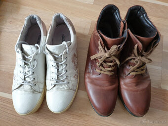 Balík dámské oblečení M/L 40-42 + sneakers kotníkové boty - 2