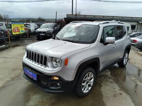Jeep Renegade 2.0D 4x4 MultiJet Limited 1.majitel,manuál - 2