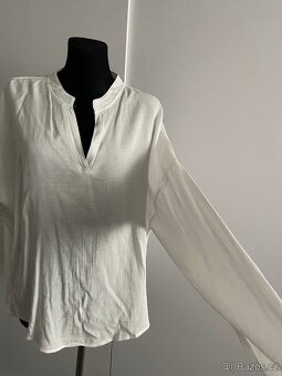 Příjemná tunika- bílé vel.XXXL/52-54. - 2
