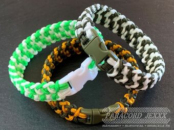 Pánské paracord náramky - 2