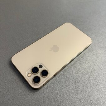 iPhone 12 Pro 128GB gold, pěkný stav, 12 měsíců záruka - 2