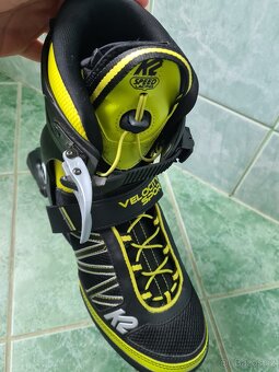 Kolečkové brusle K2 velocity sport, speed lacing - 2