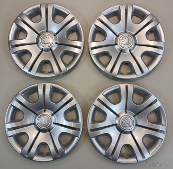 Poklice Škoda 14" 4 ks NOVÉ - 2