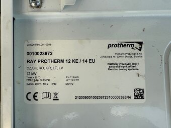 Elektrokotel Protherm 12kW - 2