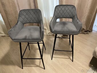 2x barová židle (nepouzivane, jako nove) - 2