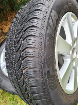 4 × alu kola 15 + zimní pneu 195/65 R 15 - 2