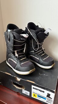 Snowboard boty Burton dámské EU 39, rychlo-utahovací - 2