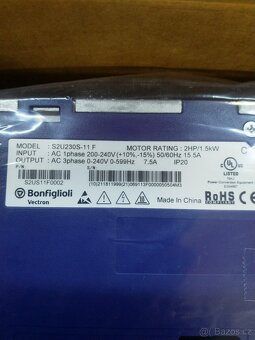 Frekvenční měnič Bonfiglioli - 2