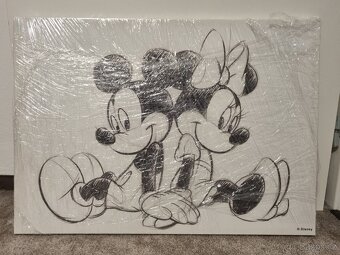 Obraz Mickey Mouse a Minnie 70x50cm - 2