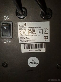 Reproduktory Genius s bluetooth připojením - 2