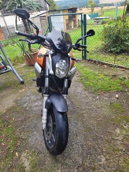 Yamaha mt 03 2007 oranžová, 660ccm, 35kw - 2