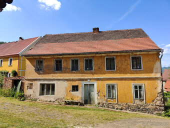 2x nemovitost - chalupa+stodola, 2x zahrady - 2