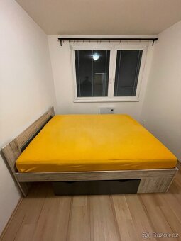 POSTEL 160x200cm S ROŠTEM A MATRACÍ - 2