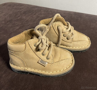 Dětské kožené botičky vel. 22 - 2