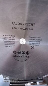 Prodám  diamantový kotouč  průměr 50 cm - 2