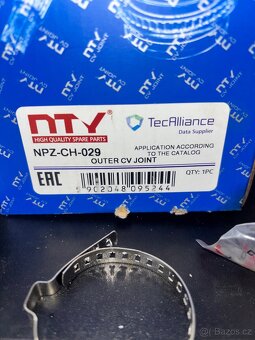 Homokinetický kloub - 2