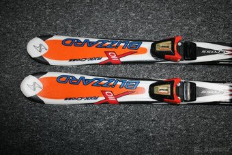 lyže Blizzard 110 cm , lyžiarky Rossignol - 2