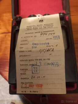 Retro historické měridlo - 2