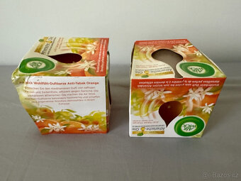 Air Wick svíčka 4ks Orange anti-tabac pomerančový olej - 2