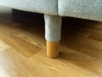 Landskrona IKEA gauč + podnožka - 2
