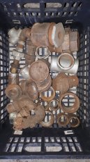 Topenářský materiál - vsuvky na radiátory, kolena, růžice .. - 2