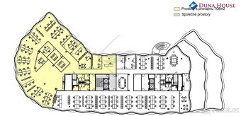 Pronájem kancelářských prostor 773 m2, parkovací stání, Bala - 2