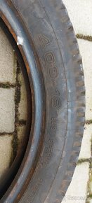 Prodám pneu Barum 4.00-18 a 3.25-18 - 2