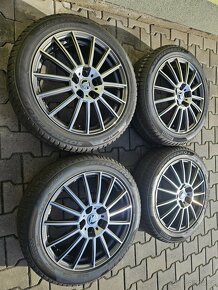 5x112 18 7J ET45 alu kola Škoda Karoq vč. zim. let. pneu - 2