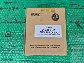 pravý přední blinkr Škoda Felicia 6U0953042A - 2
