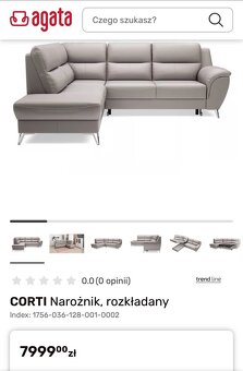 Kožená sedačka CORTI - 2