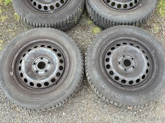 Zimní sada VW, Škoda 15" 5x112 et47 + 195/65/15 - 2