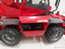 Bruder Manitou teleskopický nakladač s vídlemi a lžící - 2
