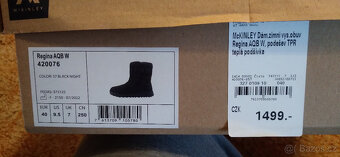 Zimní boty McKinley vel EU 40, nošené 2 týdny, jsou v záruce - 2