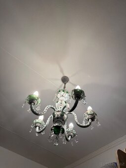 Křišťálový lustr přejímáme sklo - 2