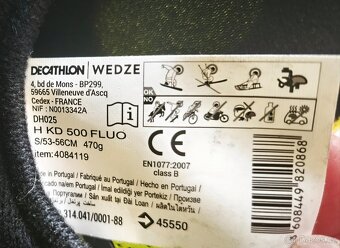 Dětská lyžařská helma, vel.S 53-56cm - 2