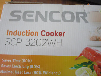 SENCOR SCP 3202WH  - Indukční vařič, nepoužitý - 2