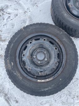 5x100 R14 plechové kola - 2