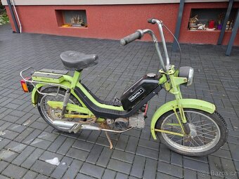 Babetta 210 s kartičkou, zelená původní 1. - 2