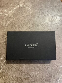 Dámská kožená peněženka Lagen Navy Blue - 2