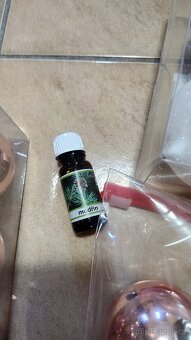 Vánoční baňky + esenciální olej modřín - 2