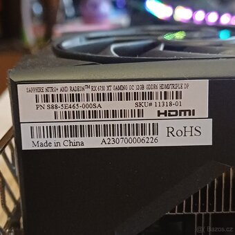 Prodám Radeon RX 6750 XT OC 12GB - 2