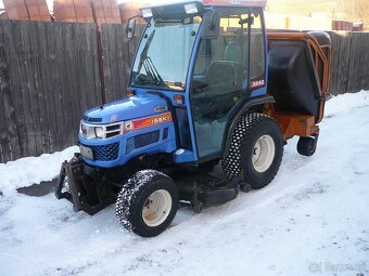 Malotraktor Iseki + sekačka - 2