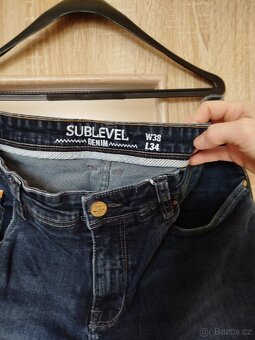 Pánské džíny Sublevel vel. W38 - 2