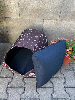 Kvalitní boudička pro psa/kočku = 40x40x32cm = NOVÁ = - 2