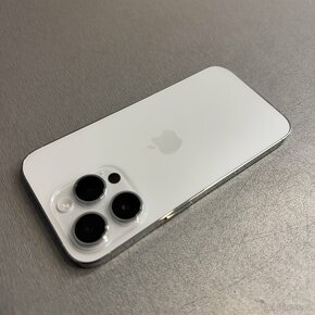 iPhone 14 Pro 512GB silver, pěkný stav, 12 měsíců záruka - 2