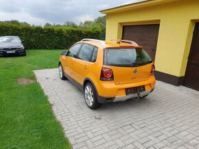 VW POLO CROSS 1,9 TDI,74KW,NAVIGACE,MODEL 2008 - 2