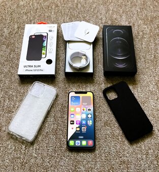 Apple Iphone 12 PRO 256GB GOLD ✅ bat: 98% - KRÁSNÝ STAV - 2
