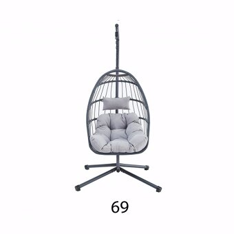 Závěsné křeslo 69 (houpačka) šedá barva - 2