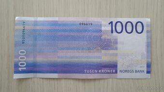 Norsko - 1000 Korun bankovka, 2019 - 2