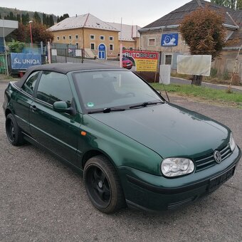 VW Golf IV Cabrio Edice KARMANN 1.6i,74kw.R.V4/1999.STK Nová - 2